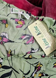 Maternity Cotton Floral Dress For L SIZE