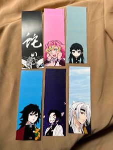 demonslayers bookmark (pack of 6)