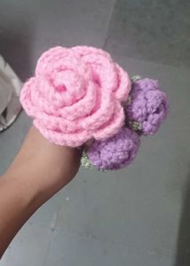 Handmade Crochet Flower Bouquet