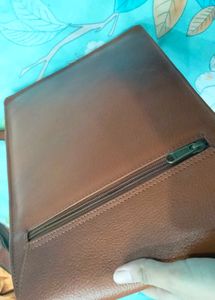 Leather Messenger Bag