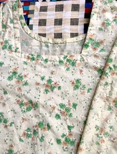 Floral Kurta Long Sleeve