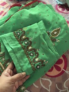 New Saree With Blouse