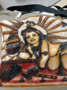 Krishna Print Tote Bag