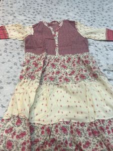 Floral Print Tiered Dress