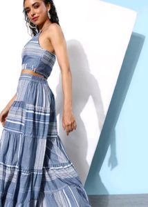 Striped Two-Piece Set