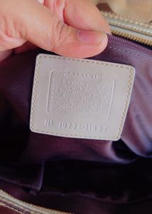 Authentic Coach Hampton Signature Carryall handbag