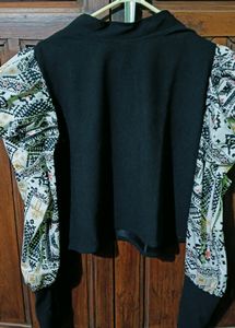 Full Sleeves Black Top
