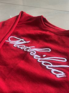 A Red Full Sleeve Top