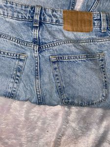 H&amp;M Light Wash Wide Leg Jeans