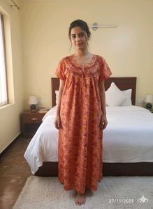 xxl Floral Print Nightgown