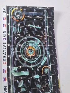 3d Mobile Back Sticker