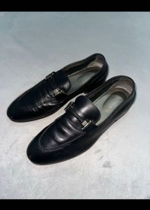 Rosso Brunello Leather Loafers
