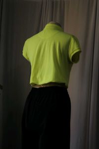 Yellow Converse Polo Top