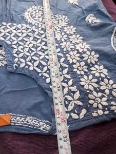 Kurti With Heavy ,beautifull  Embroidery