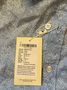 Paisley Print Button Down