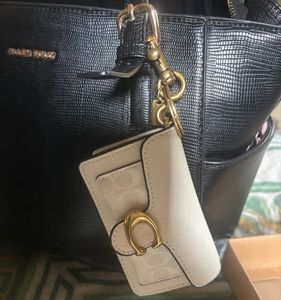 Coach Mini Tabby Sling Bag/ Charm