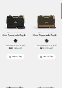 Coach Klare Crossbody Bag