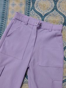 Lavender Cargo Pants
