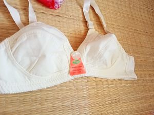 3pcs Combo White Cotton Bra