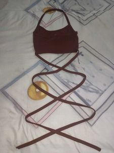 🤎BROWN BRALETTE TOP🤎