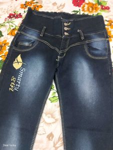 Stylish Dark Blue Jeans