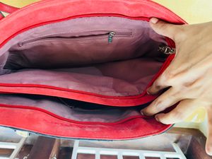 Red Colour Bag