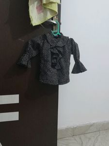 Polka Dot Shirt for kids girls