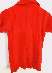 Red Cotton  Top (Women&#39;s)