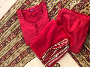 Kurta And Plazo Set