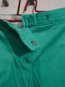 Rama Green slim pants