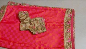 Embroidered Saree Blouse