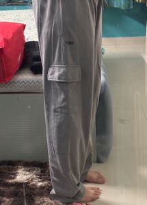 Gray Casual Joggers