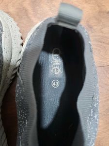 Comfortable Gray Slip-On Sneakers