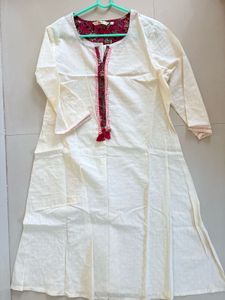 Elegant Embroidered Kurta
