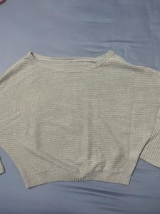 Grey Knit Sweater
