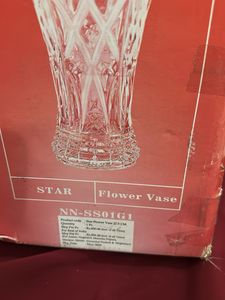 Crystal Clear Vase - Elegant Home Decor