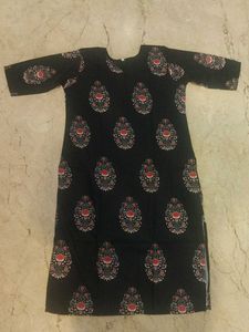 Black Cotten Kurtha