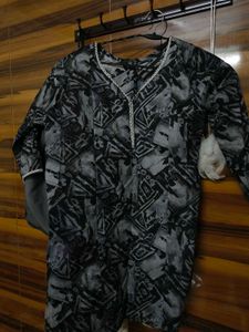 Kurta Combo – Black &amp; Green