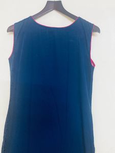 Navy Blue Kurti