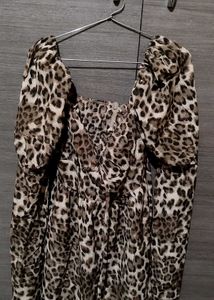 Leopard Print Dress