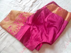 Kanjivaram Boder In Chendri Silk Pattu Saree