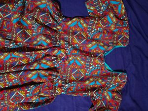 Short Neck Frock Style Kurti