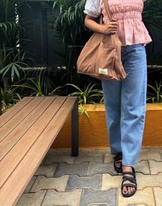 Aesthetic tote bag 🤎✨🎀