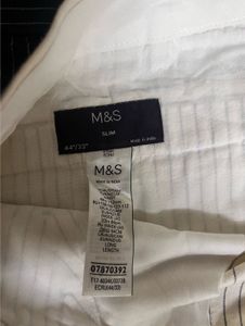 linen blend men’s trouser