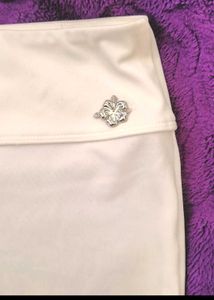 Mini White Skirt From H&amp;M