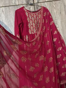 pink Ethnic Party wear set