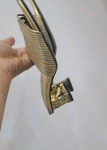 Original Zara Gold Heels