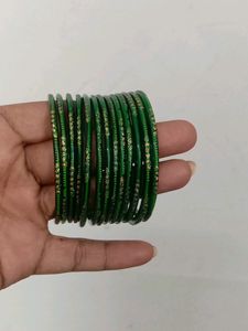 Green Red Black Bangle