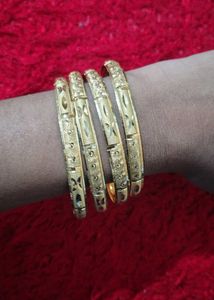 Golden Bangles (Set of 4)