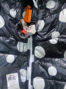 Polka Dot Hoodie Jacket